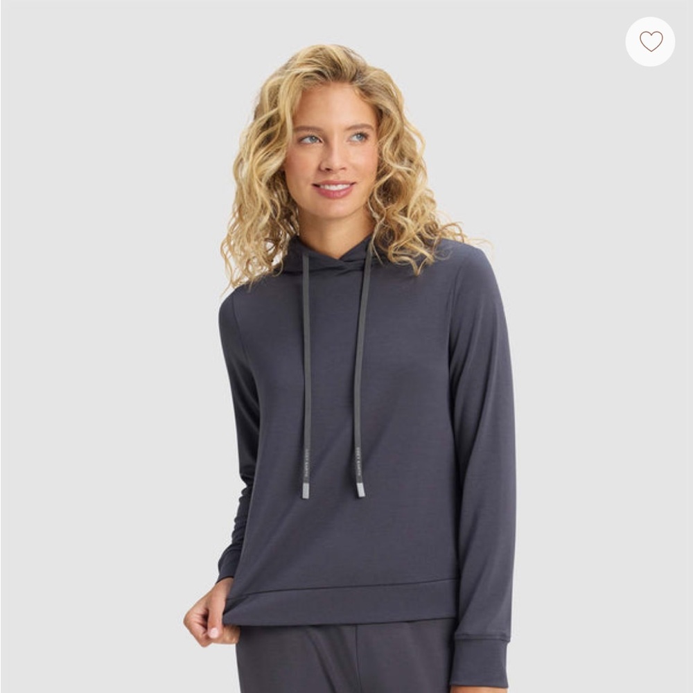 Cozy Earth brushed bamboo black hoodie